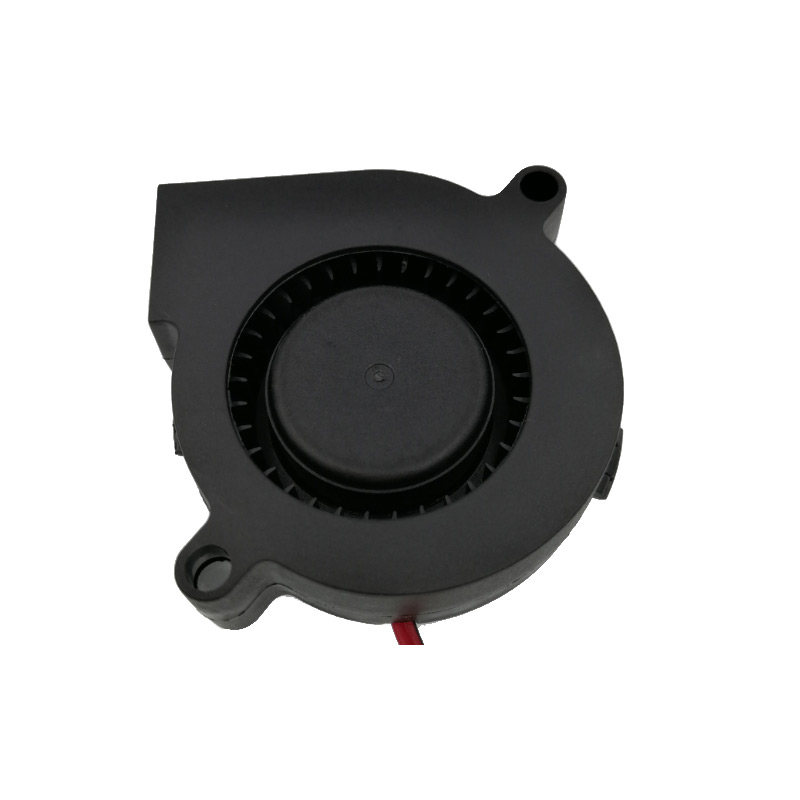 Factory direct sale 5015 blower large air volume low noise fan vehicle air purifier DC 12V fan