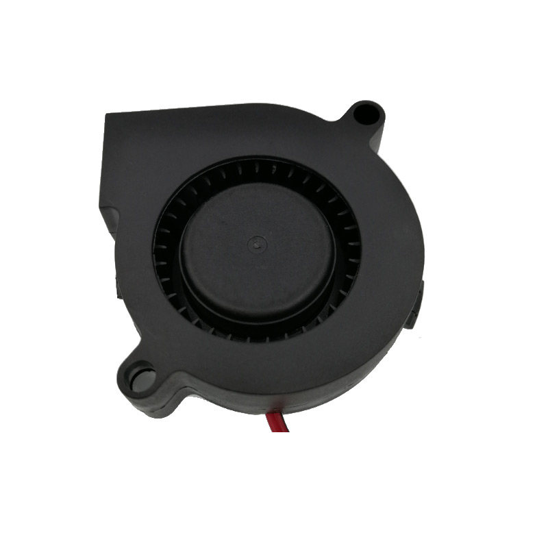 Factory direct sale 5015 blower large air volume low noise fan vehicle air purifier DC 12V fan