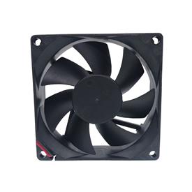 Factory direct sale 8025 cooling fan, heater fan, 12V large air volume low noise fan, long life fan