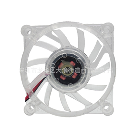 Factory direct supply 6012 cooling fan transparent blue lamp 5V DC notebook cooling pad fan cooling pad fan